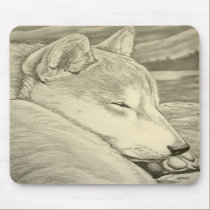 Shiba Inu Mousepad Gifts Ancient Wolf Dogs Gifts mousepads