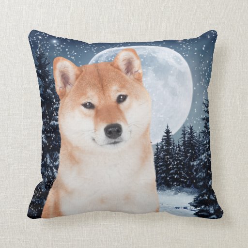 shiba inu neck pillow