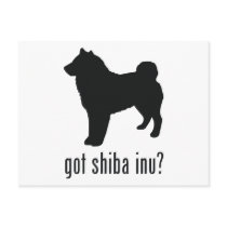 Shiba Inu Postcard