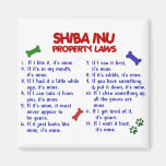 SHIBA INU Property Laws 2 Fridge Magnet