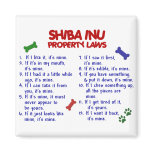 SHIBA INU Property Laws 2 Fridge Magnet