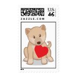 Shiba Inu Puppy Stamp