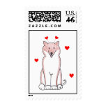Shiba Inu Valentine Ears Postage postage