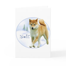 Shiba Noel card