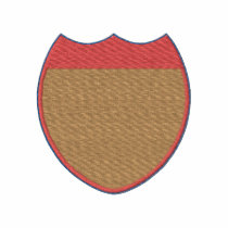 Shield embroidered shirts