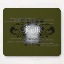 Shield of Faith (armor of God) mousemat Mousepad