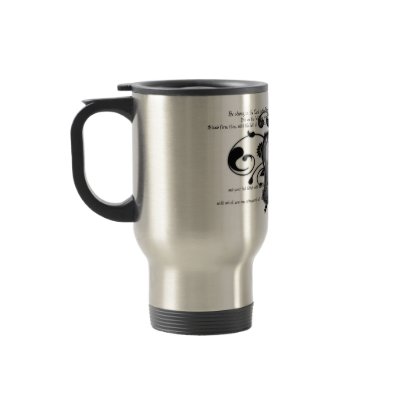 Shield of Faith Christian travel mug by UpstreamDesigns