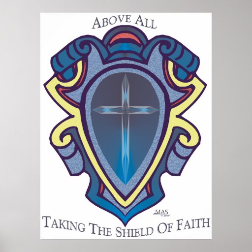 Shield of Faith Poster Zazzle