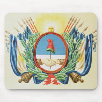 Shield of the Confederation of Argentina Mousepads