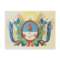 Shield of the Confederation of Argentina Post Card
