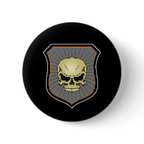 Shield with Skull Pin