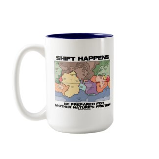 Shift Happens Be Prepared For Mother Nature's mug