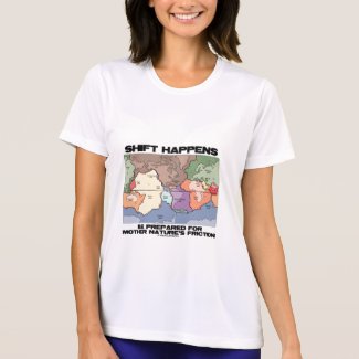 Shift Happens Be Prepared For Mother Nature's shirt