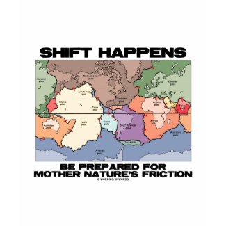 Shift Happens Be Prepared For Mother Nature's shirt