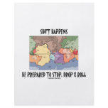 Shift Happens Be Prepared To Stop, Drop &amp; Roll Flyers