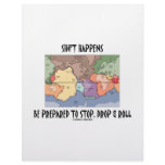 Shift Happens Be Prepared To Stop, Drop &amp; Roll Customized Letterhead