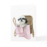 Shih Tzu baby buggy cards