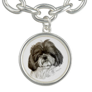 original shih tzu shih tzu bracelets zazzle original shih tzu shih tzu bracelets zazzle