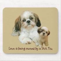 Shih Tzu Buddies Mousepad