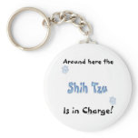 Shih Tzu Charge Keychain