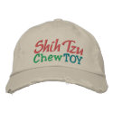 Shih Tzu Chew Toy Cap by SRF embroidered hats