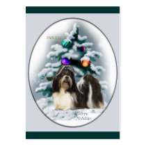 Shih Tzu Christmas Gifts business cards