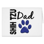 Shih Tzu Dad 2 Greeting Card