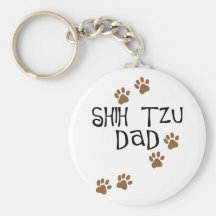 Shih Tzu Dad Key Chains