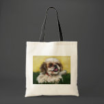 Shih Tzu Dog Art - Sophie Canvas Bag