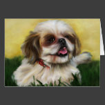 Shih Tzu Dog Art - Sophie Greeting Cards