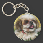 Shih Tzu Dog Art - Sophie Key Chains