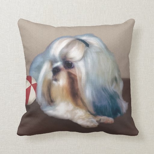 grooming pillow for shih tzu