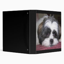 Shih Tzu Dog Photograph Binders