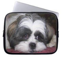 Shih Tzu Dog Photograph Computer Sleeve