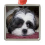 Shih Tzu Dog Photograph Ornament