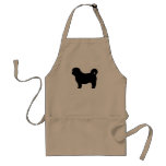 Shih Tzu Dog Silhouette Apron