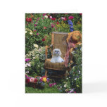 Shih Tzu Garden Card