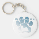 Shih Tzu Granddog Key Chain