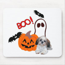 Shih Tzu Halloween Mousepad