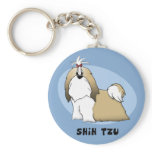 Shih Tzu Keychain
