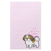 Shih Tzu Love (puppy cut) Custom Stationery
