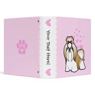Shih Tzu Love (show cut) binder