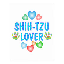 SHIH TZU LOVER POSTCARD