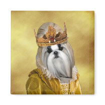 Shih Tzu Magnet Nobility Dogs Gift