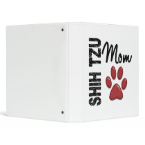 Shih Tzu Mom 2 3 Ring Binders