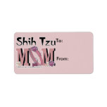 Shih Tzu MOM Address Label