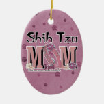 Shih Tzu MOM Christmas Ornament