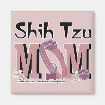 Shih Tzu MOM Fridge Magnet