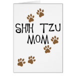 Shih Tzu Mom Greeting Cards