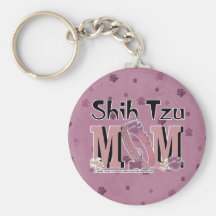Shih Tzu MOM Key Chains